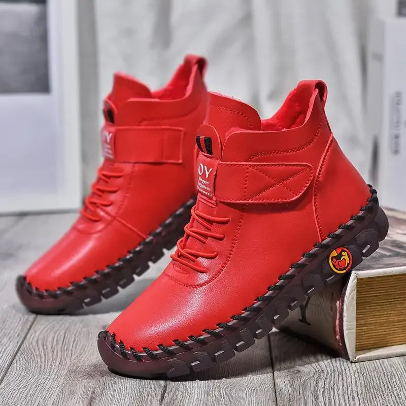 Wellora Ultra Zachte Orhopedische Lederen Sneakers